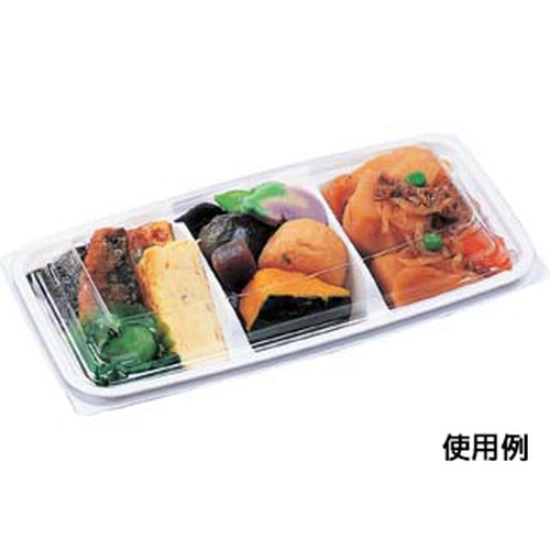 軽食容器 FT-470-3 本体 白 エフピコ