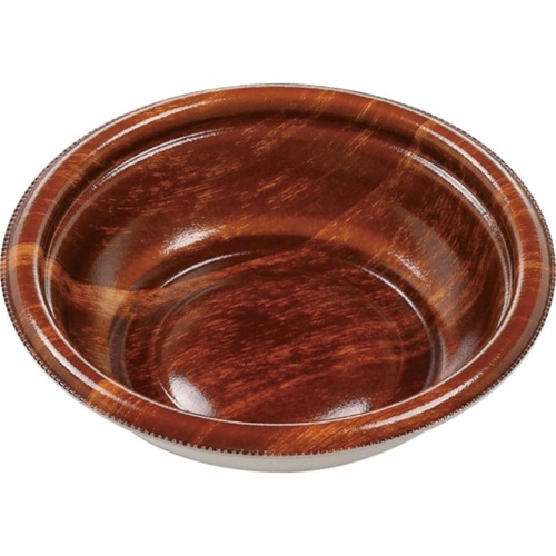 惣菜容器 MFPデリプレ丸15 本体 風木BR エフピコ