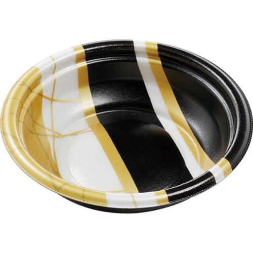 惣菜容器 MFPデリプレ丸16 フラン金黒 エフピコ