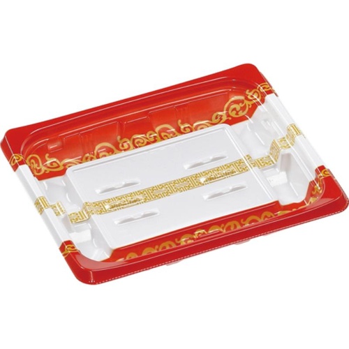 惣菜容器 FTプレイン13-11(20) 唐草紋 エフピコ