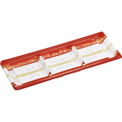 惣菜容器 FTプレイン28-11-3(20)唐草紋 エフピコ