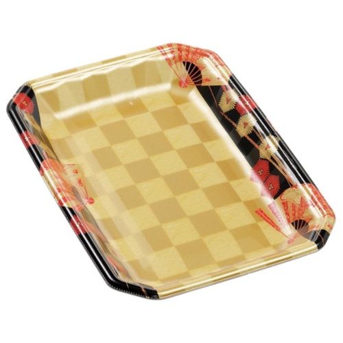 発泡トレー メガプレート20-28(30)平 扇市松金 エフピコ