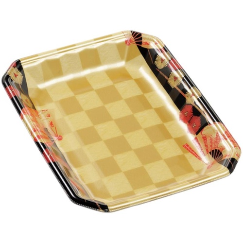 発泡トレー メガプレート20-26(30)平 扇市松金 エフピコ