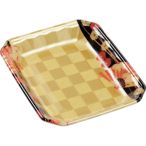 発泡トレー メガプレート20-24(30)平 扇市松金 エフピコ