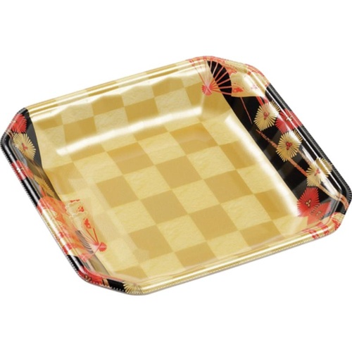 発泡トレー メガプレート20-20(30)平 扇市松金 エフピコ