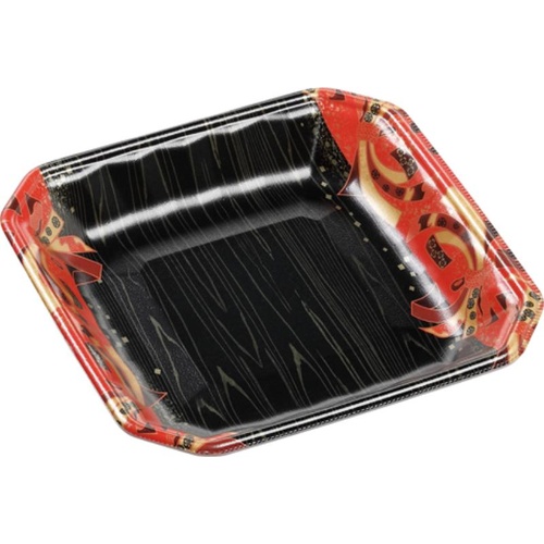 発泡トレー メガプレート20-20(30)平 舞姫赤 エフピコ