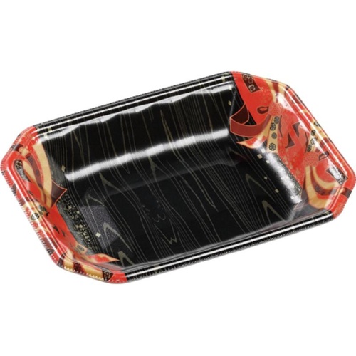 発泡トレー メガプレート20-15(30)平 舞姫赤 エフピコ