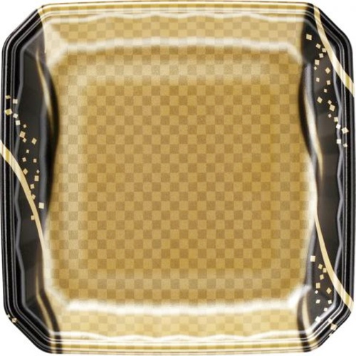 発泡トレー メガプレート24-24(30)平 波格子金 エフピコ