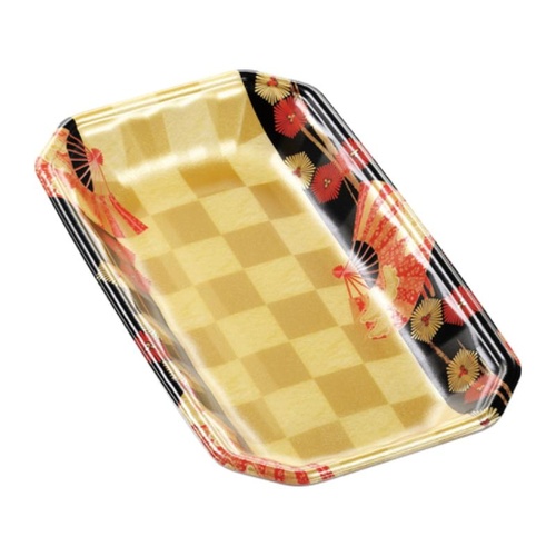 発泡トレー メガプレート27-15(30)平 扇市松金 エフピコ