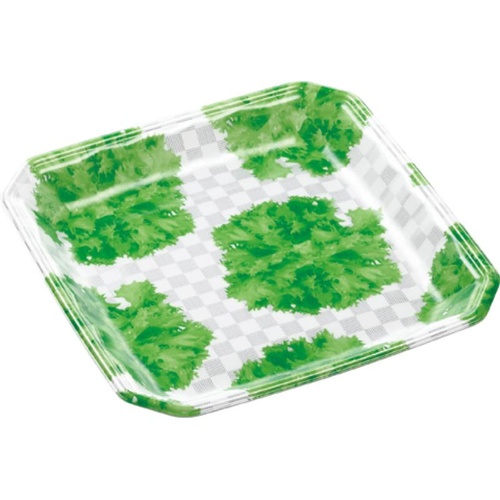 発泡トレー メガプレート24-24(30)平 リーフ角 エフピコ