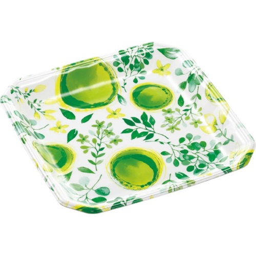 発泡トレー メガプレート24-24(30)平 ブーケ緑 エフピコ