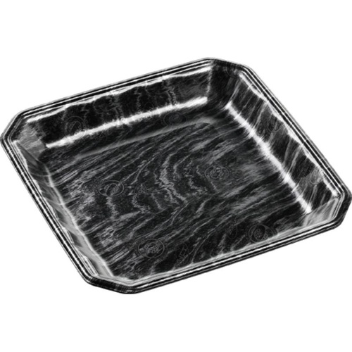 発泡トレー メガプレート24-24(30)平 エコ黒木銀 エフピコ