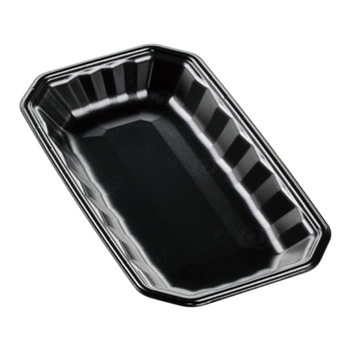 発泡トレー メガプレート27-15(30)平 エコ黒 エフピコ