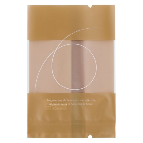 テープ無 OPP袋 モダンスイーツパック(ゴールド) マット-4(100枚) ヘッズ