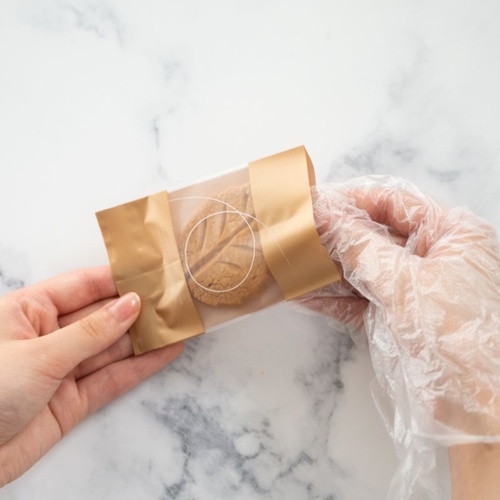 テープ無 OPP袋 モダンスイーツパック(ゴールド) マット-4(100枚) ヘッズ