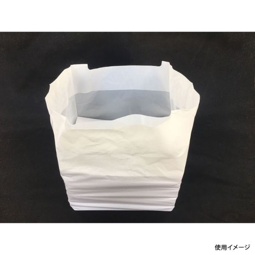 レジ袋 古紙回収スカンジーバッグ 無地 乳白 まつもと合成