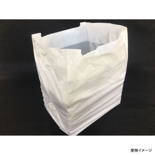 レジ袋 古紙回収スカンジーバッグ 無地 乳白 まつもと合成