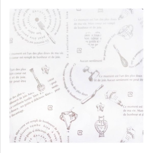 フィルムシート ケーキシート R-53フランス語(金) 150角 福重