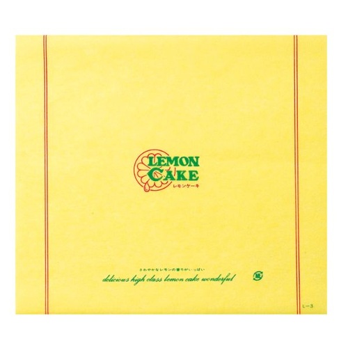 焼き・蒸し用シート L-3 レモンケーキ 福重