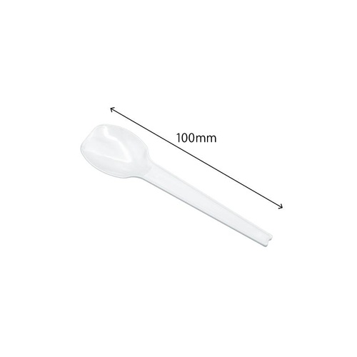 使い捨てカトラリー バイオプラスプーン100C 単袋 ホウケン産業