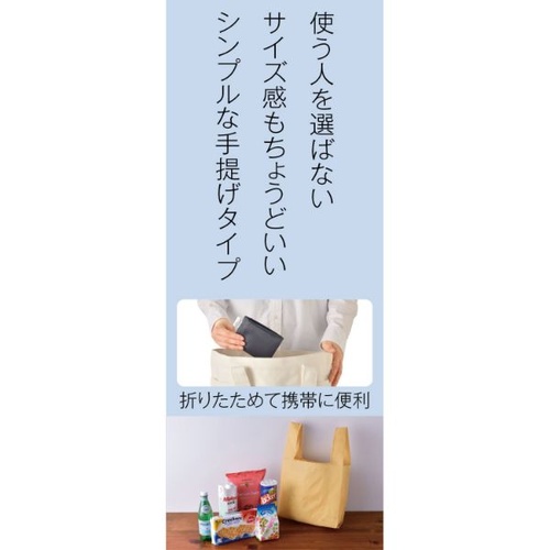 エコバッグ ザ・バッグ(手提げタイプ)＃sustainable ベージュ 2265670