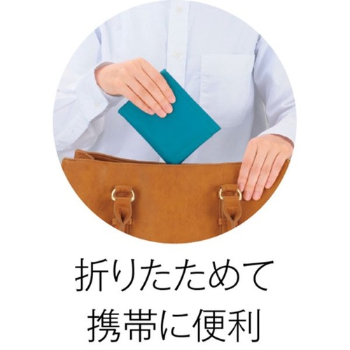 エコバッグ Ecolor 折りたたみマイバッグ(ブルー) 2370771