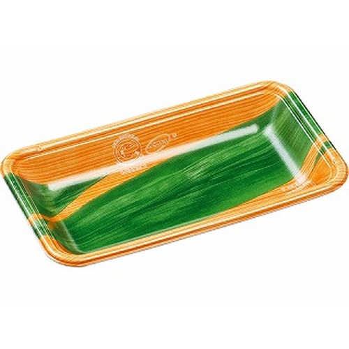 発泡トレー FLB-A11-25 エコ木目葉らん エフピコ