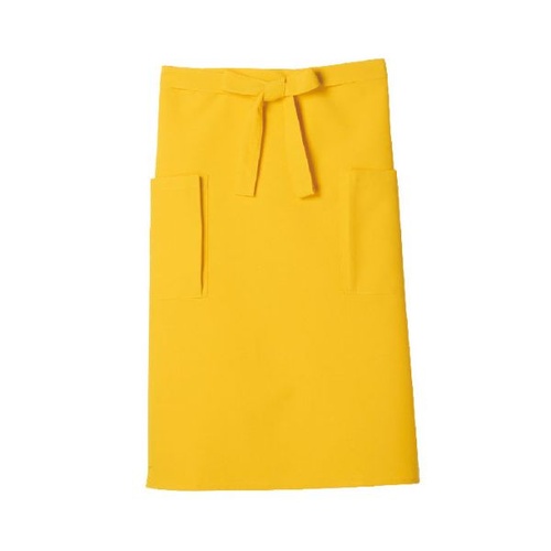 ミドルエプロン 9-429_F サロンエプロン 兼用 マリーゴールド フリーサイズ 住商モンブラン