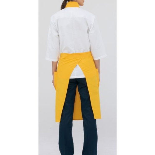 ミドルエプロン 9-429_F サロンエプロン 兼用 マリーゴールド フリーサイズ 住商モンブラン