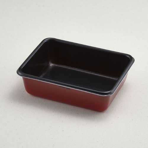 どんぶり容器 B-4(本体)赤うるし内黒 青葉紙業