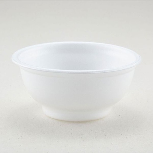 どんぶり容器 D-2(本体)白 青葉紙業