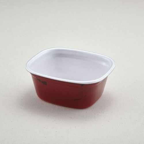 どんぶり容器 たま重(本体)赤うるし 青葉紙業