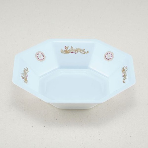 弁当容器 八角皿 中(本体)おおとり 青葉紙業