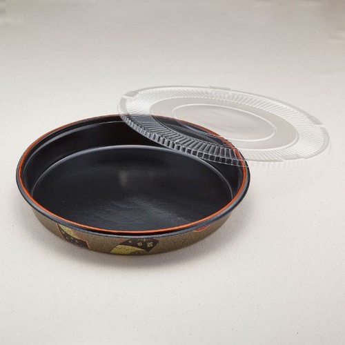 弁当容器 すし桶 4 まいおうぎ透明セット 青葉紙業