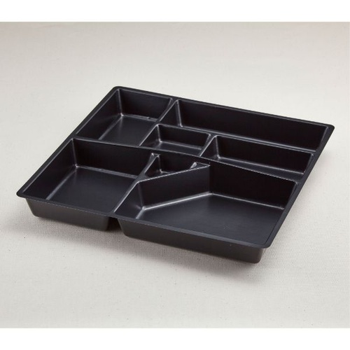 会席折 大(中仕切)2 黒