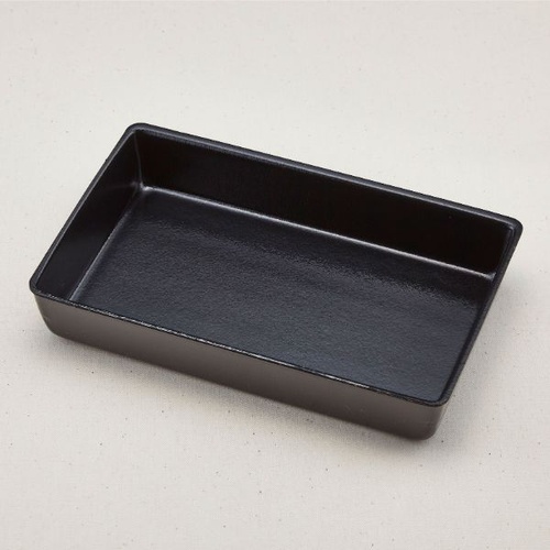 弁当容器 すし折 8寸(本体)黒 青葉紙業