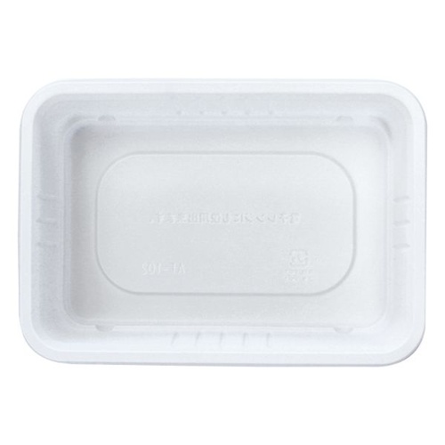 弁当容器 AT-102 本体 白(浅型) アヅミ産業
