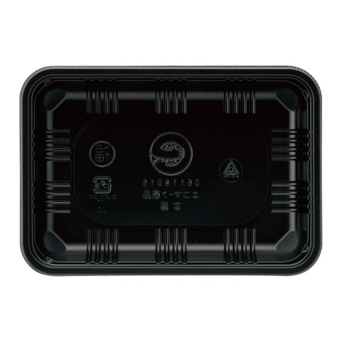 弁当容器 EW-107 黒本体 アヅミ産業