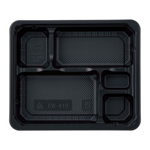 弁当容器 EW-410 本体・蓋透明セット アヅミ産業