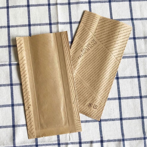 ガゼット袋 エコ・デリ(茶) 業務用 100枚入