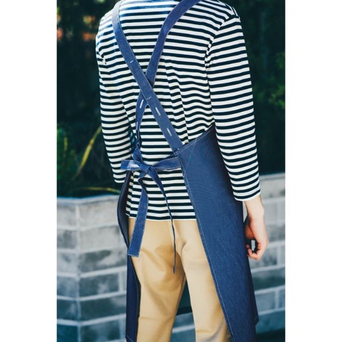 胸当てエプロン BW5503-4_F エプロン 兼用 ネイビー フリーサイズ 住商モンブラン