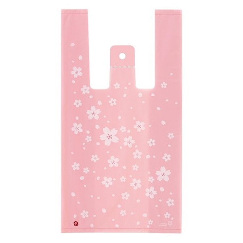 レジ袋 さくらレジバッグ-S(100枚) ヘッズ