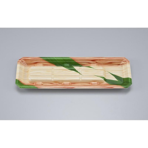 発泡トレー 新匠-ウナギ30-10 笹木目 シーピー化成