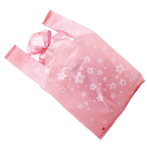 レジ袋 さくらレジバッグ-M(100枚) ヘッズ