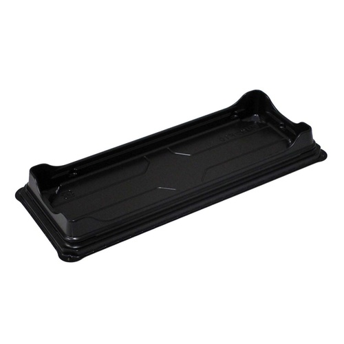 サンドイッチ容器 デリサンド10(20-8)PS2黒 デンカポリマー