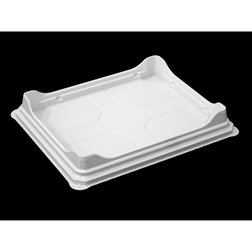 サンドイッチ容器 デリサンド60(15-12)PS2白 デンカポリマー