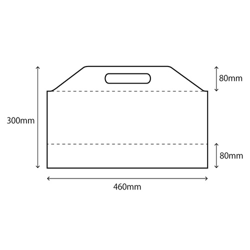 ポリ手提げ サイドバッグ和-1雲竜 中 リュウグウ