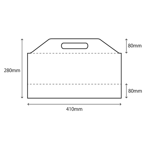 ポリ手提げ サイドバッグカスミ 小 リュウグウ