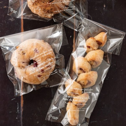 パン袋 BKF OPPバッグ-4(100枚) ヘッズ