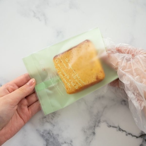 合掌袋 BKF アイスグリーンスイーツパック マット-3(100枚) ヘッズ